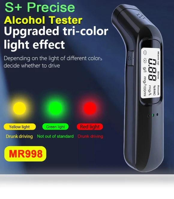 Portable Breathalyzer with Advanced Sensor Technology — Breath Alcohol Testers, Car products franchise town