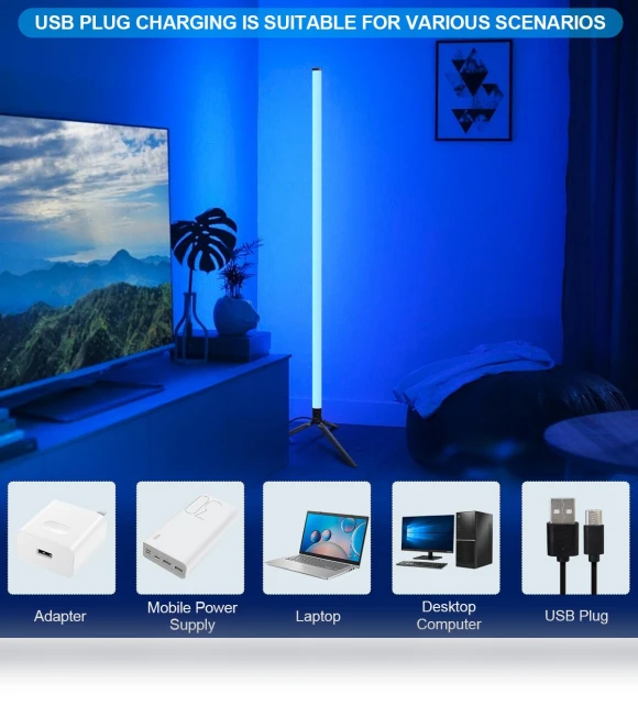 RGB Floor Lamp — Standing Lights, Elbulbo Lighting