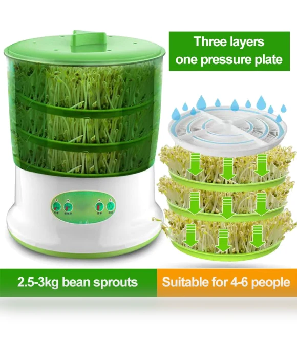 Smart Bean Sprouting Machine — Controllers, DC-HOME-4