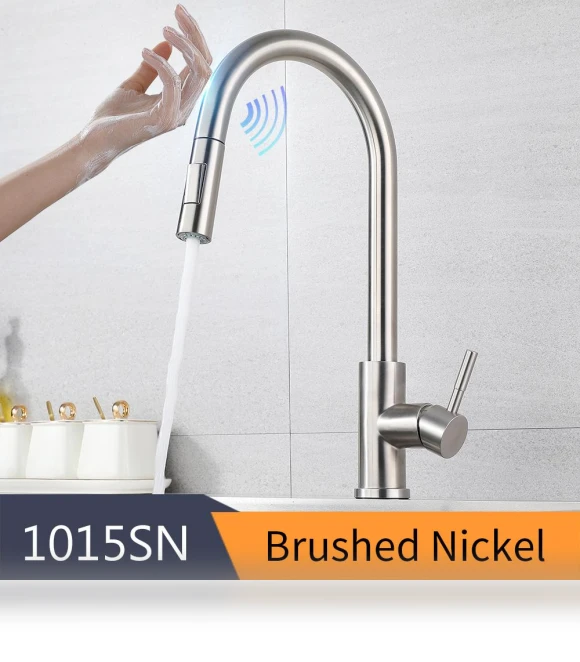 Smart Touch Kitchen Faucet — Smart-Touch Kitchen Faucets, Harmonious Living Home