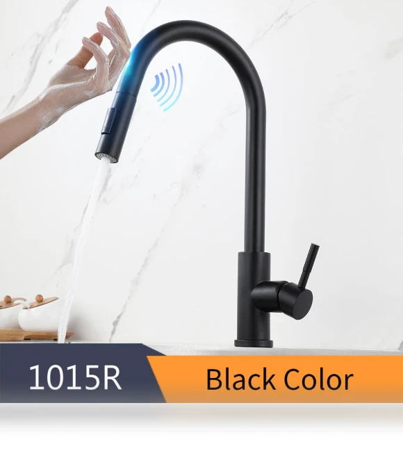 Smart Touch Kitchen Faucet — Smart-Touch Kitchen Faucets, Harmonious Living Home