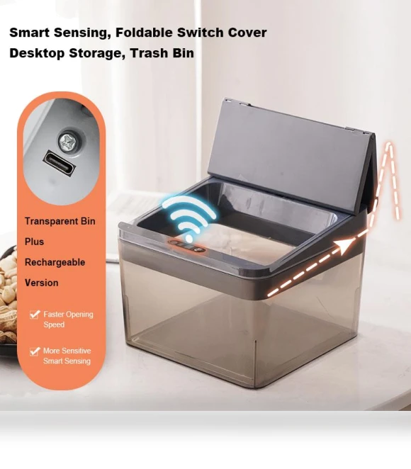 Smart Touch Storage Box — Storage & Organization Solutions, DC-HOME-4