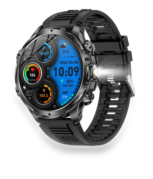 Smart Watch with Flashlight — Smartwatches, ESTG