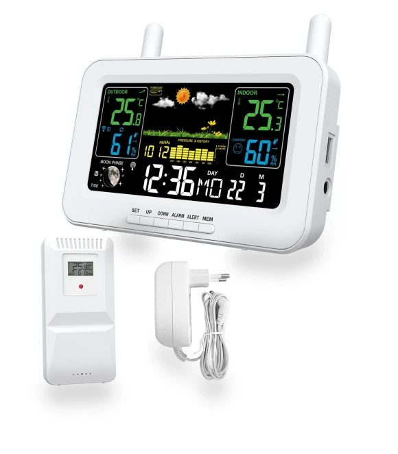 Smart Weather Station with Color Screen — Barometers, Polina