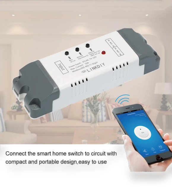 Smart Wi-Fi Switch Universal Module — Smart Home Modules, Sonoff