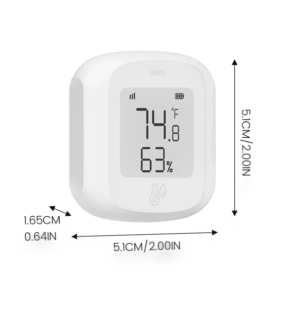 Smart WiFi/ZigBee Temperature and Humidity Sensor — Home Climate Control, X-REAKO Global Car Radio