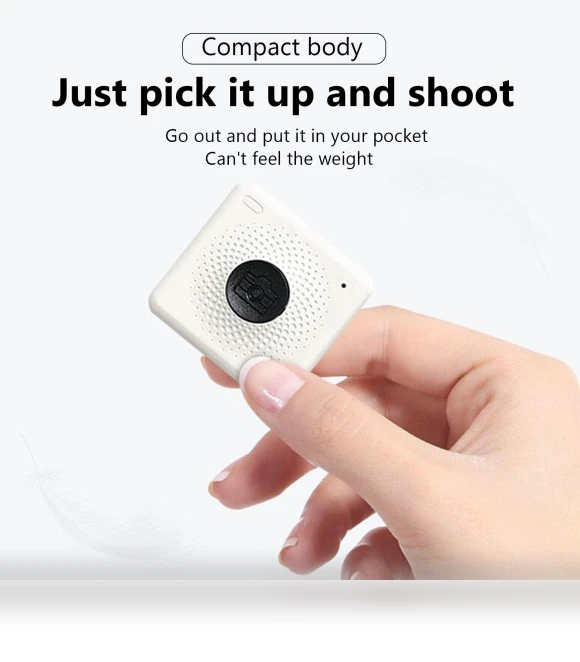 Smart Wireless Mini Photo Video Shutter Remote Control — Remote Controls, Andoer