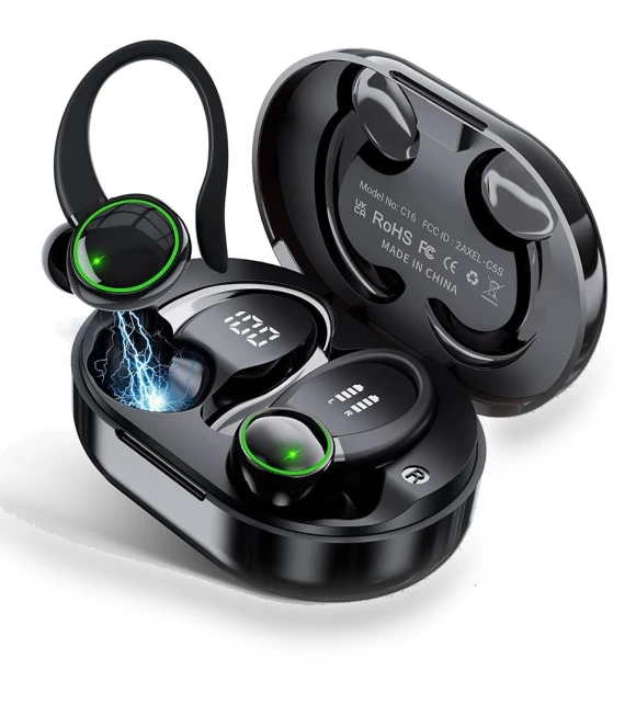 Sports Bluetooth Earbuds — In-Ear Headphones, Yoxier