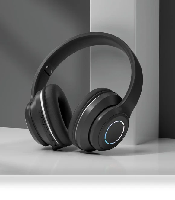 Stylish Foldable Wireless Bluetooth Headset — Headsets, AI Supermarket