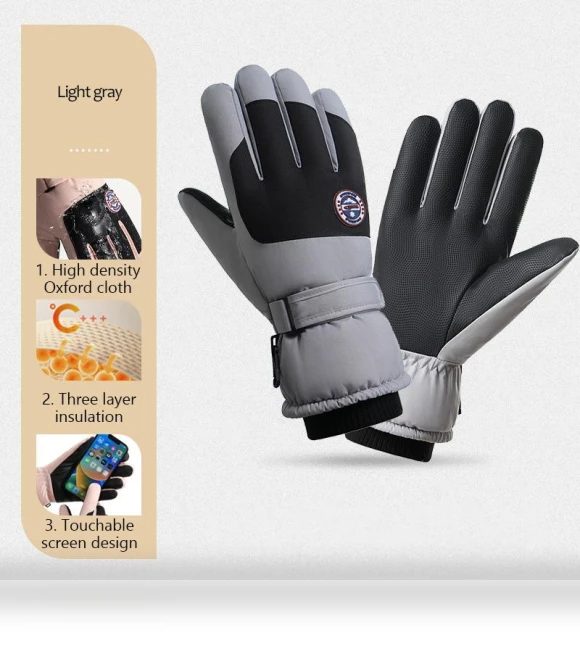 Waterproof Ski Gloves — Gloves & Mittens, Good Life