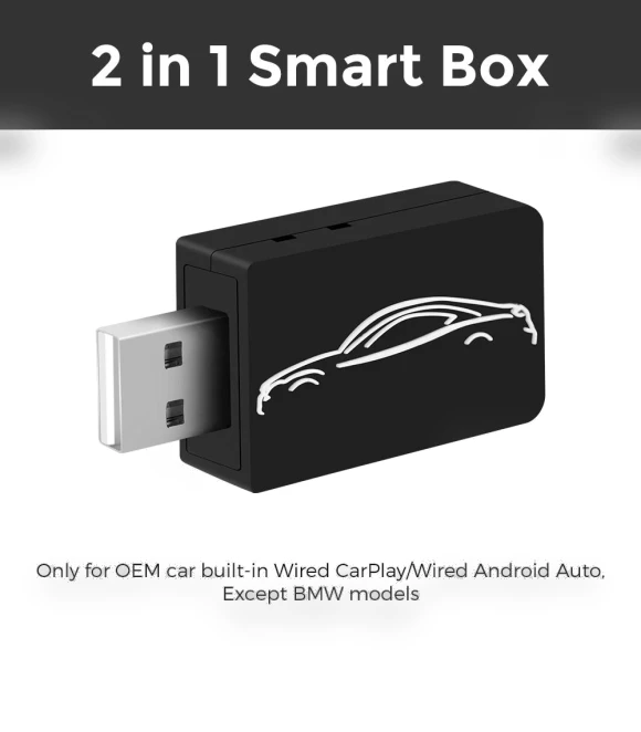 Wireless Android Auto Carplay TV Box — Car Installation Essentials, JOHO - CarGear