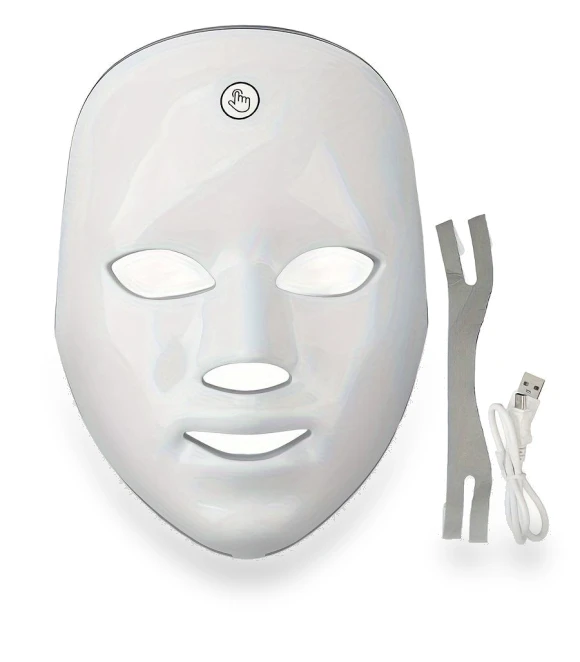 7-Color LED Face Mask — Rollers & Pens, YC Direct