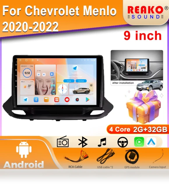 Android 13 Car Multimedia System — Stereo Receivers, Reakosound