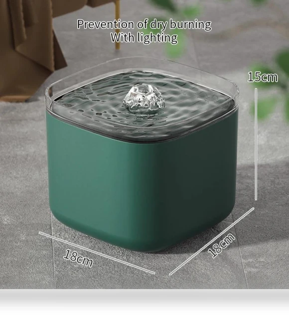 Automatic Cat Water Fountain — Pet Hydration Solutions, Indoor Furniture