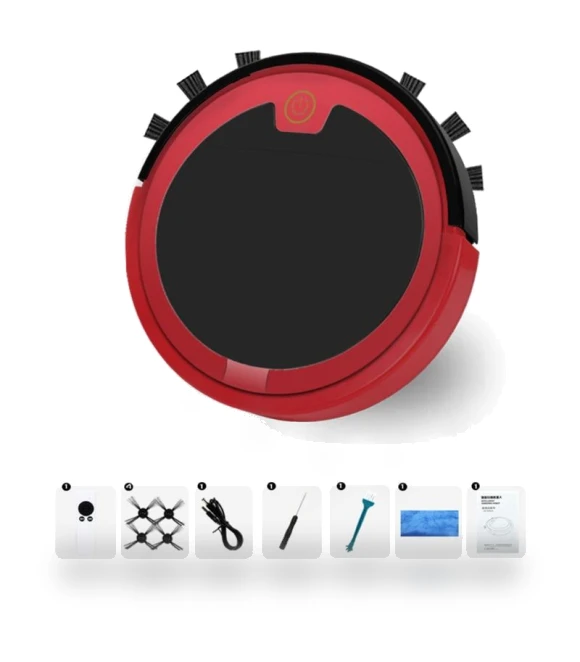 Automatic Robotic Vacuum Cleaners — Smart Cleaning Robots, Modern Home Furnishing