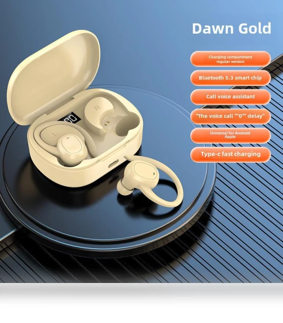 Bluetooth Headset with Digital Display — Headsets, AI Supermarket