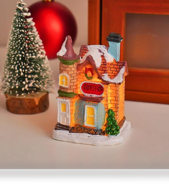 Christmas Snow House — Collectible Buildings, AI Supermarket