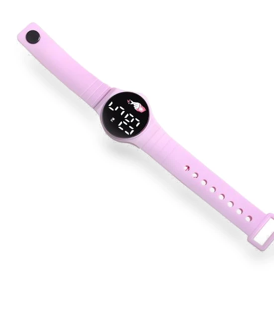 Electronic Watch with LED Display and Touch Screen — Men's Timepieces, Mode Watches
