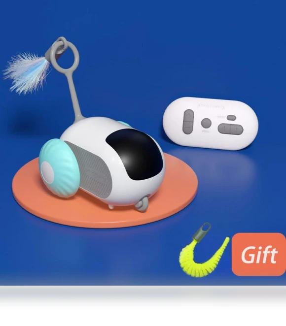 Interactive Remote Control Electric Toy for Cats and Puppies — Interactive Animal Companions, JINGYUE Pet