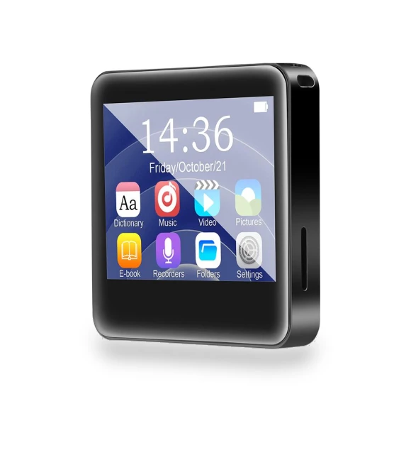 Metal Bluetooth MP3 Player with Touch Screen — Portable Media Players, Modern Home Furnishing