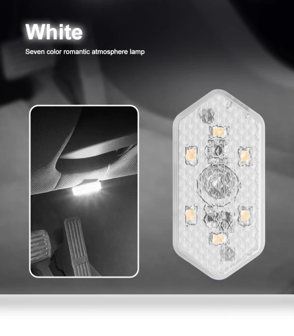 Multicolor Car Lights with Magnetic Suction — Light Kit, Timeless Home
