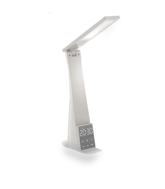 Multifunctional Desk Lamp with Bluetooth Speaker — Alarm, Chic Interiors