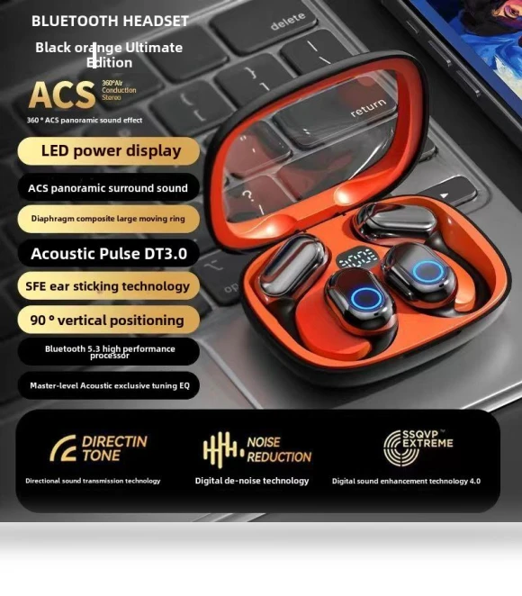 Open-Ear Bluetooth Headphones — Over-Ear Headphones, Pento Smart