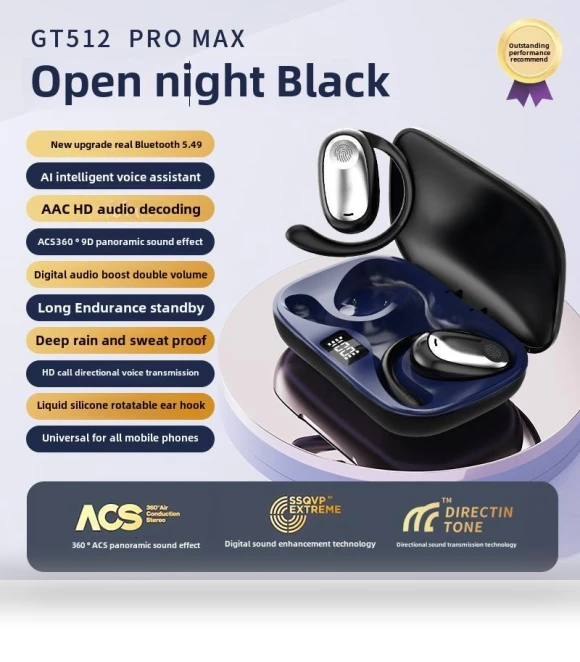 Open Wireless Bluetooth Headphones — Over-Ear Headphones, Pento Smart
