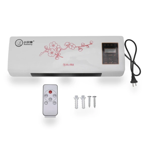 Portable Wall-Mounted Heater Fan — Portable Heating Solutions, Modern Home Furnishing