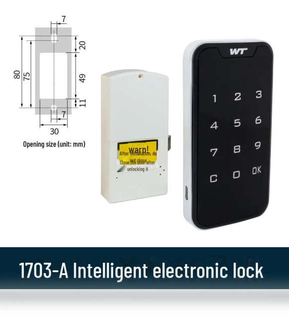 Smart Electronic Touch Lock with Fingerprint — Smart Home Security, VantaGoods