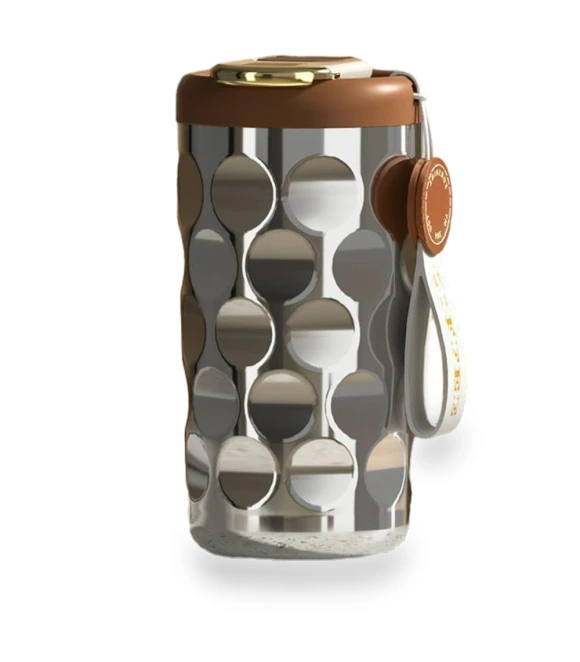 Smart Temperature Display Stainless Steel Thermos — Beverage Warmers, Chic Interiors