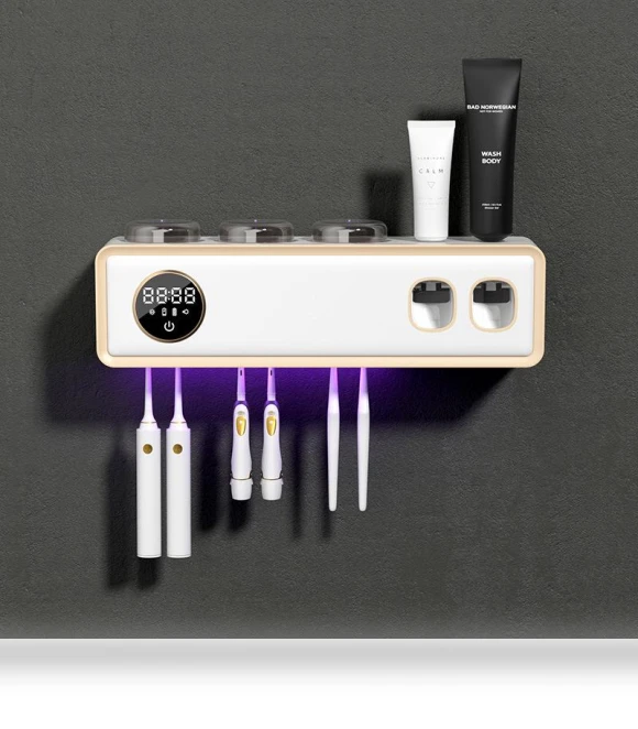 Smart Wall-Mounted Toothbrush Holder — Toothbrush Holders, VantaGoods