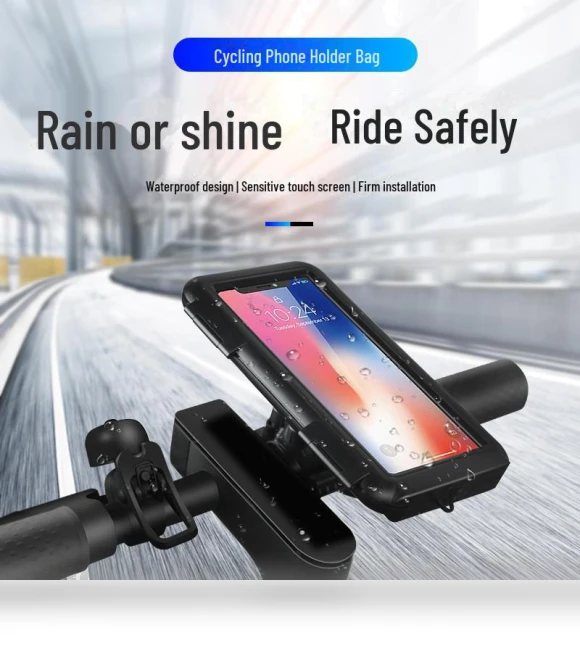Waterproof Phone Holder for Electric Vehicles — Dashboard Installation Kits, StrideBox