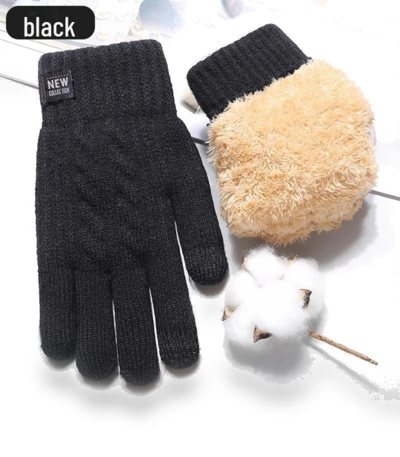 Winter Knitted Gloves with Touchscreen — Cold Weather Gloves, VantaGoods