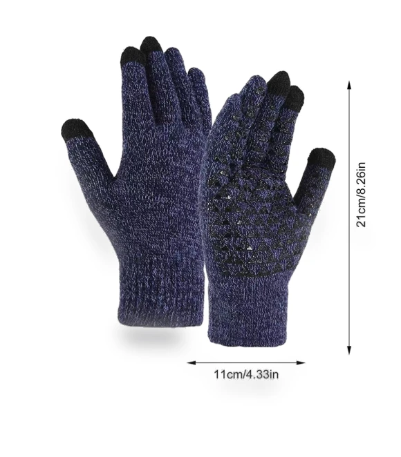 Winter Motorcycle Gloves with Touchscreen — Gloves, Rustic Elegance House