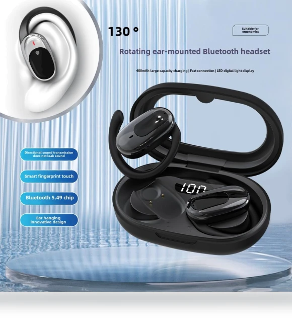Wireless Open-Ear Bluetooth Headphones — Over-Ear Headphones, Pento Smart