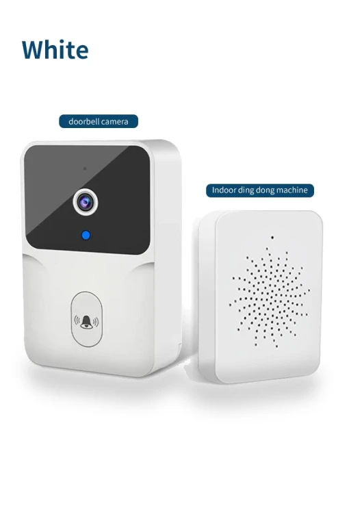 Wireless Smart Doorbell with Camera — Smart Home Security, Modern Home Furnishing