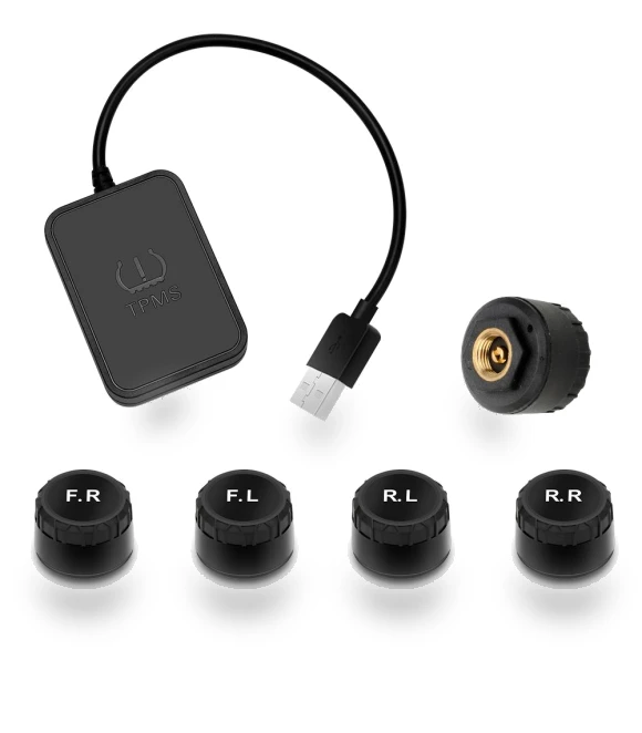 Wireless TPMS Navigation System with 4 Sensors — TPMS Sensor Replacements, Rustic Elegance House