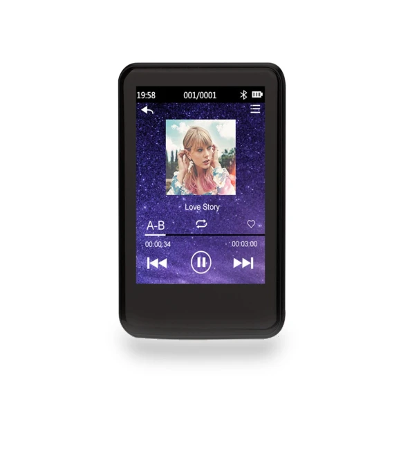 Bluetooth MP3/MP4 Touch Screen Mini Portable Music Player — Portable Media Players, Holland Ham