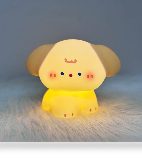 Cute Night Light in the Shape of a Red Panda — Night Lights, Modern Home Furnishing