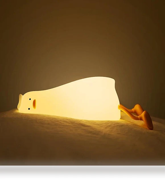Dimmable Silicone Duck Night Light — Lamps & Shades, DC-HOME Textile