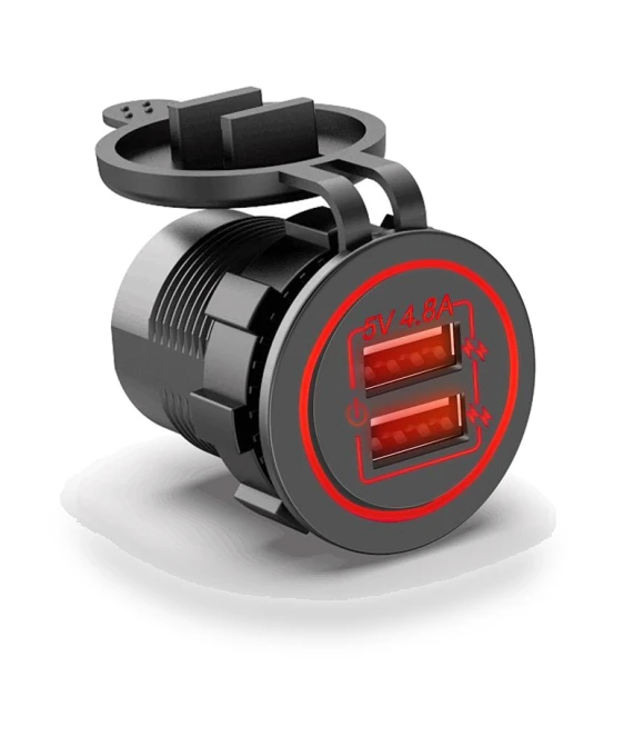 Dual USB Car Charger — Chargers & Cables, Modern Home Furnishing