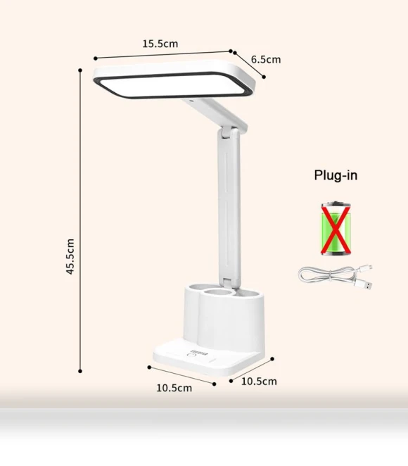 LED Desk Lamp — Study & Desk Lighting, DC-HOME Textile