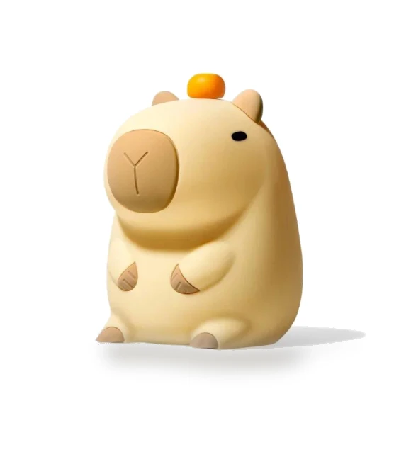 LED Silicone Capybara Night Light — Night Lights, DC-HOME Textile