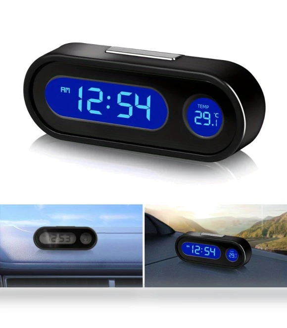 Mini Electronic Car Clock — Clock, LIAESMART