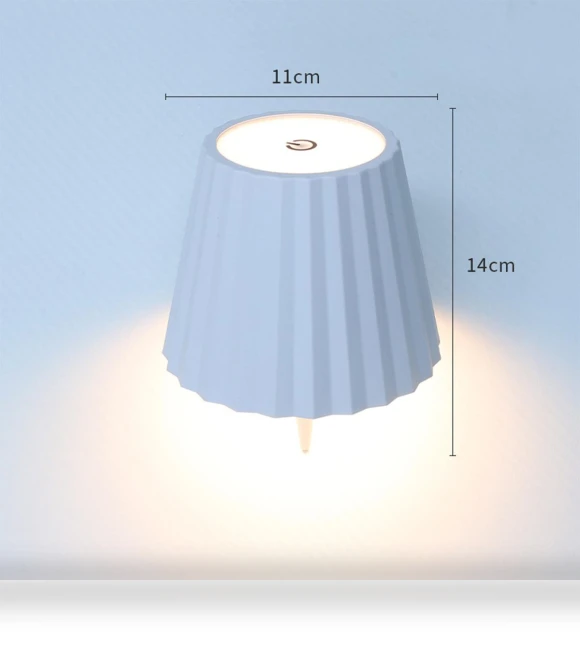 Rechargeable Wireless Bottle Desk Lamp — Study & Desk Lighting, DC-HOME Textile