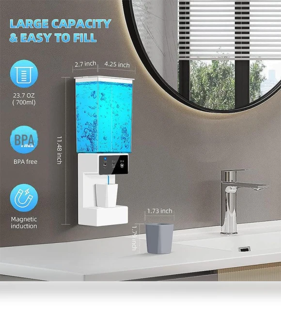 Smart Induction Oral Rinse Dispenser — Dental Hygiene Essentials, Dental Clinic
