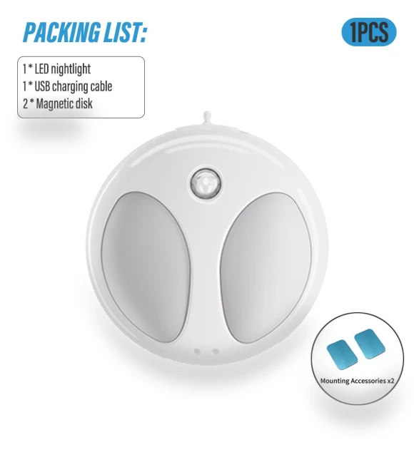 Smart LED Night Light with Motion Sensor — Night Lights, Modern Home Furnishing
