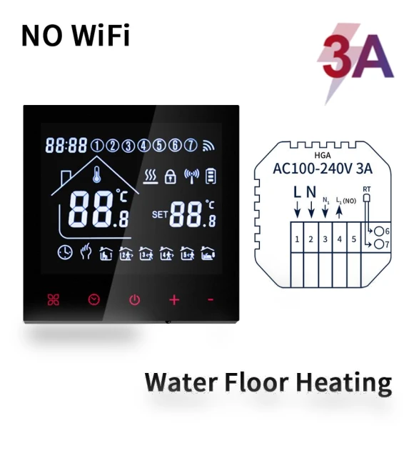 Smart Thermostat — Home Climate Control, Modern Home Furnishing