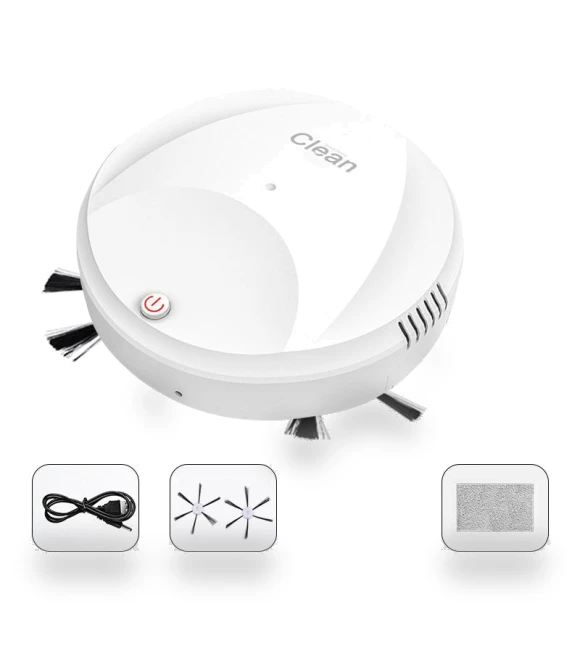 Smart Wireless Robot Vacuum — Smart Cleaning Robots, Modern Home Furnishing